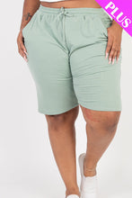 Load image into Gallery viewer, Plus Size French Terry Bermuda Shorts (CAPELLA)