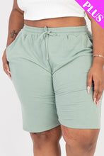 Load image into Gallery viewer, Plus Size French Terry Bermuda Shorts (CAPELLA)