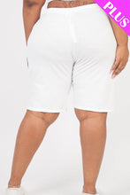 Load image into Gallery viewer, Plus Size French Terry Bermuda Shorts (CAPELLA)