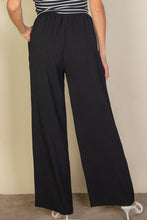 Load image into Gallery viewer, Drawstring waist wide leg minimalist pants (CAPELLA)