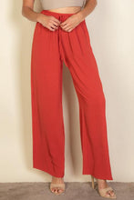Load image into Gallery viewer, Drawstring waist wide leg minimalist pants (CAPELLA)