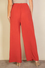 Load image into Gallery viewer, Drawstring waist wide leg minimalist pants (CAPELLA)