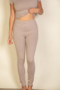 Basic Solid Leggings (capella)