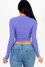 Load image into Gallery viewer, Long Sleeve Round Neck Basic Crop Top (CAPELLA)