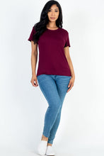 Load image into Gallery viewer, Basic Short Sleeve T-shirt (CAPELLA)