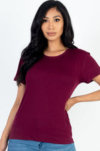 Load image into Gallery viewer, Basic Short Sleeve T-shirt (CAPELLA)