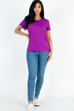 Load image into Gallery viewer, Basic Short Sleeve T-shirt (CAPELLA)