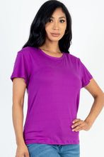 Load image into Gallery viewer, Basic Short Sleeve T-shirt (CAPELLA)