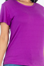 Load image into Gallery viewer, Basic Short Sleeve T-shirt (CAPELLA)
