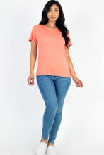 Load image into Gallery viewer, Basic Short Sleeve T-shirt (CAPELLA)