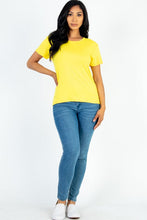 Load image into Gallery viewer, Basic Short Sleeve T-shirt (CAPELLA)