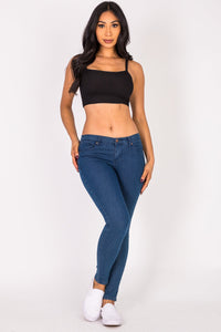 Ribbed Knit Cami Crop Top (CAPELLA)