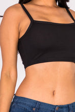 Load image into Gallery viewer, Ribbed Knit Cami Crop Top (CAPELLA)