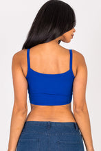 Load image into Gallery viewer, Ribbed Knit Cami Crop Top (CAPELLA)