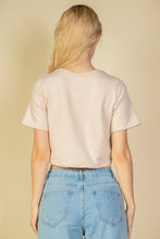 Load image into Gallery viewer, French Terry Toggle Drawstring Crop Top (CAPELLA)