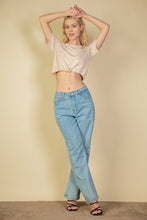 Load image into Gallery viewer, French Terry Toggle Drawstring Crop Top (CAPELLA)