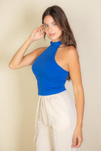Load image into Gallery viewer, Ribbed Halter Neck Backless Top (CAPELLA)
