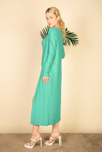 Load image into Gallery viewer, Ribbed Cardigan &amp; Cami Midi Bodycon Dress (CAPELLA)