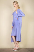 Load image into Gallery viewer, Ribbed Cardigan &amp; Cami Midi Bodycon Dress (CAPELLA)