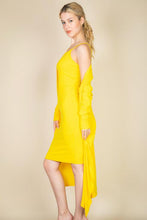 Load image into Gallery viewer, Ribbed Cardigan &amp; Cami Midi Bodycon Dress (CAPELLA)