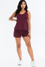 Load image into Gallery viewer, Comfy Tank Top &amp; Shorts Set (CAPELLA)
