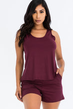 Load image into Gallery viewer, Comfy Tank Top &amp; Shorts Set (CAPELLA)