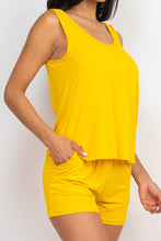 Load image into Gallery viewer, Comfy Tank Top &amp; Shorts Set (CAPELLA)