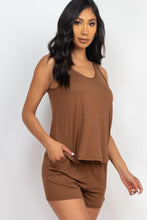 Load image into Gallery viewer, Comfy Tank Top &amp; Shorts Set (CAPELLA)