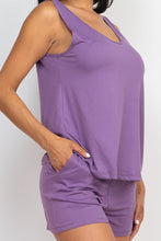 Load image into Gallery viewer, Comfy Tank Top &amp; Shorts Set (CAPELLA)