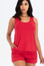 Load image into Gallery viewer, Comfy Tank Top &amp; Shorts Set (CAPELLA)