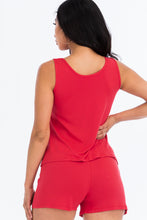 Load image into Gallery viewer, Comfy Tank Top &amp; Shorts Set (CAPELLA)