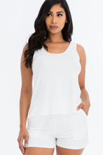 Load image into Gallery viewer, Comfy Tank Top &amp; Shorts Set (CAPELLA)