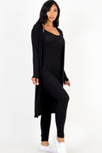 Load image into Gallery viewer, Ribbed Cardigan &amp; Jumpsuit Set (CAPELLA)