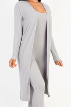 Load image into Gallery viewer, Ribbed Cardigan &amp; Jumpsuit Set (CAPELLA)