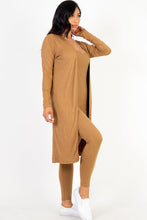 Load image into Gallery viewer, Ribbed Cardigan &amp; Jumpsuit Set (CAPELLA)