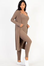 Load image into Gallery viewer, Ribbed Cardigan &amp; Jumpsuit Set (CAPELLA)
