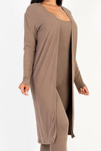 Load image into Gallery viewer, Ribbed Cardigan &amp; Jumpsuit Set (CAPELLA)