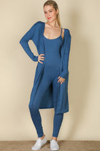 Load image into Gallery viewer, Ribbed Cardigan &amp; Jumpsuit Set (CAPELLA)