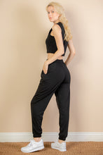 Load image into Gallery viewer, French Terry Elastic Waist Tank Top &amp; Joggers Set (CAPELLA)