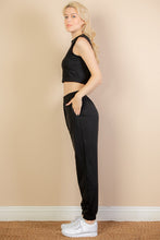 Load image into Gallery viewer, French Terry Elastic Waist Tank Top &amp; Joggers Set (CAPELLA)