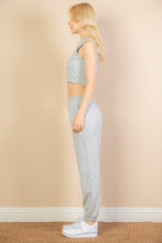 Load image into Gallery viewer, French Terry Elastic Waist Tank Top &amp; Joggers Set (CAPELLA)