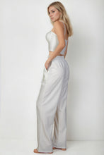 Load image into Gallery viewer, Bustier Crop Cami Top &amp; Slant Pocket Straight Pants (CAPELLA)