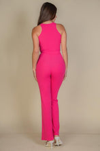 Load image into Gallery viewer, Ribbed Cropped Top and Bootcut Pants Sets (CAPELLA)