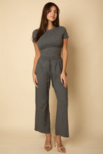 Load image into Gallery viewer, Relaxed Fit Top and Wide-Leg Pants Set (CAPELLA)