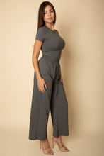 Load image into Gallery viewer, Relaxed Fit Top and Wide-Leg Pants Set (CAPELLA)