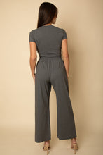 Load image into Gallery viewer, Relaxed Fit Top and Wide-Leg Pants Set (CAPELLA)