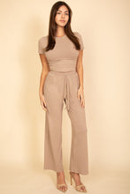 Load image into Gallery viewer, Relaxed Fit Top and Wide-Leg Pants Set (CAPELLA)