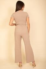 Load image into Gallery viewer, Relaxed Fit Top and Wide-Leg Pants Set (CAPELLA)