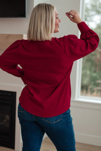 Jodifl Back in Business V-Neck Blouse