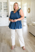 Load image into Gallery viewer, One Eleven North Before Now Ruffled Babydoll Top